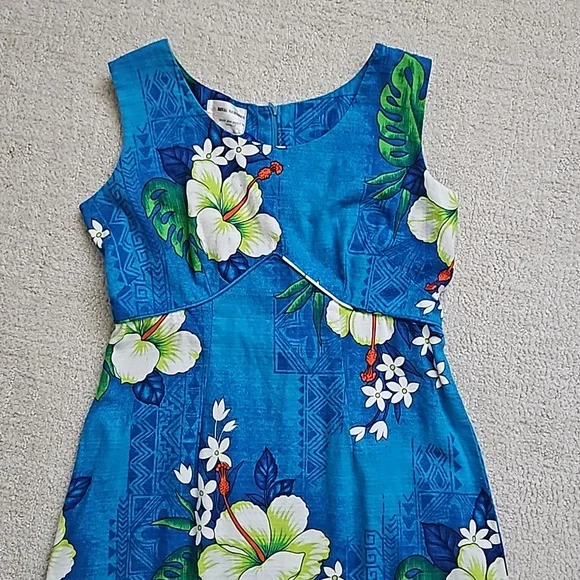 Vintage Royal Hawaiian long dress, Med - Picture 4 of 10